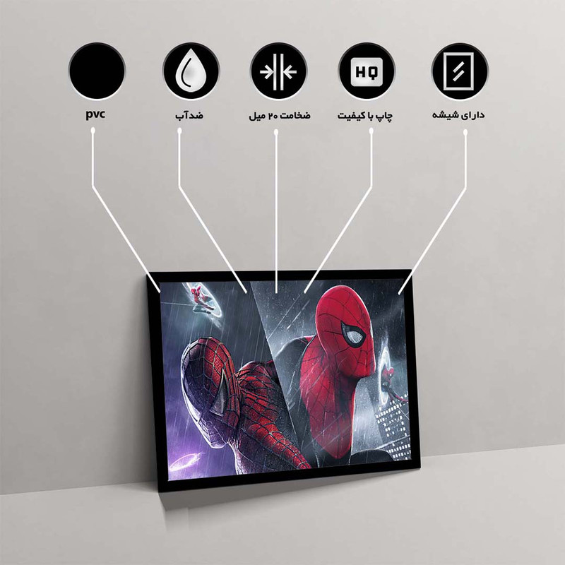 تابلو مدل spiderman کد F-17043 - Image 10