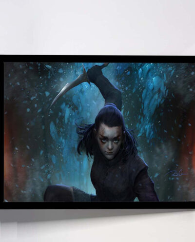 تابلو مدل arya stark کد F-10033