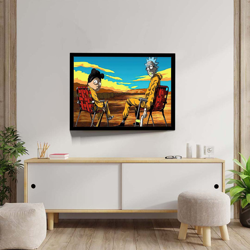 تابلو مدل rick and morty کد F-15029 - Image 4