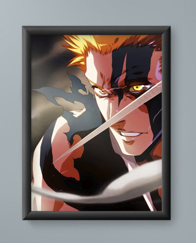 تابلو مدل انیمه ایچیگو کوروساکی بلیچ Ichigo Kurosaki bleach anime 04