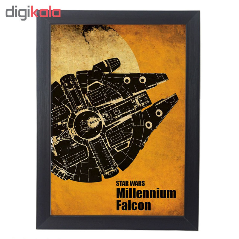 تابلو آگاپه مدل G185 طرح Star Wars - Image 2
