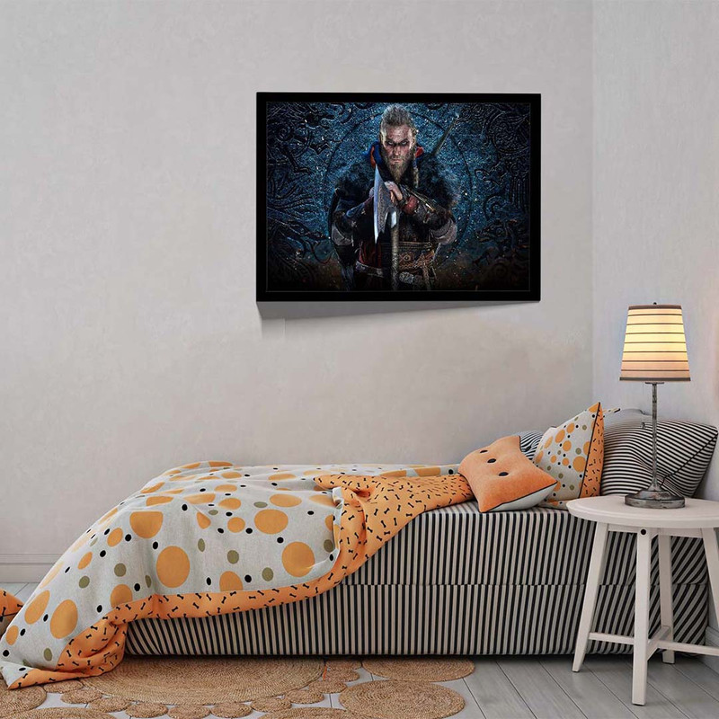 تابلو مدل assassins creed valhalla game کد F-10039 - Image 8
