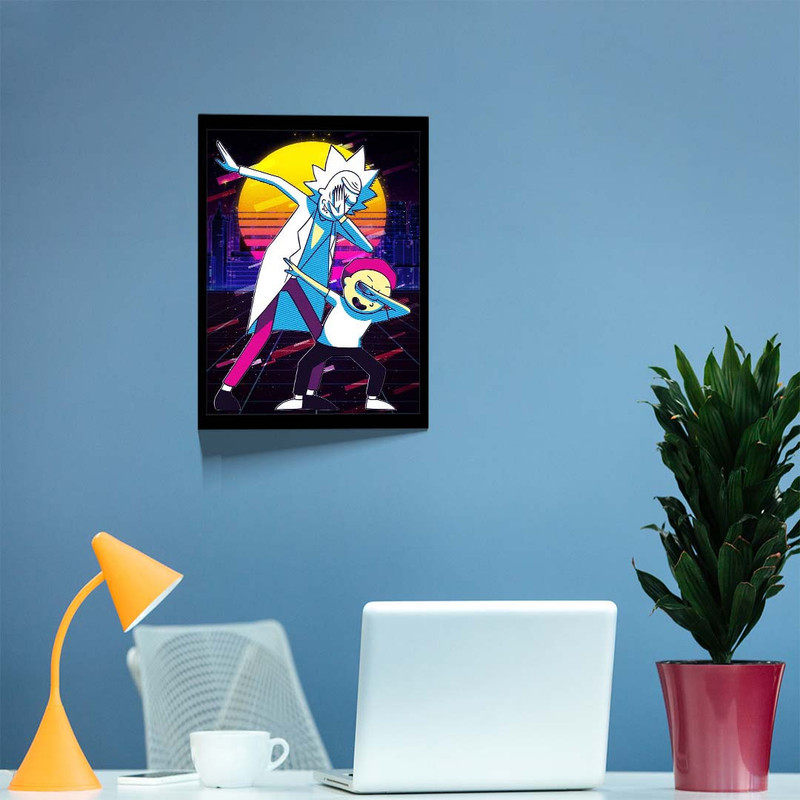 تابلو مدل Rick Morty کد F-1030 - Image 9