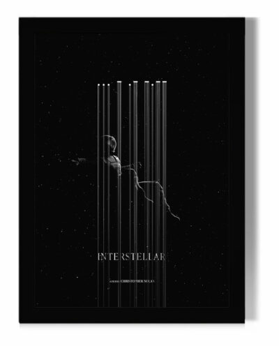 تابلو مدل دیواری طرح فیلم میان ستاره ای Interstellar کد FD150