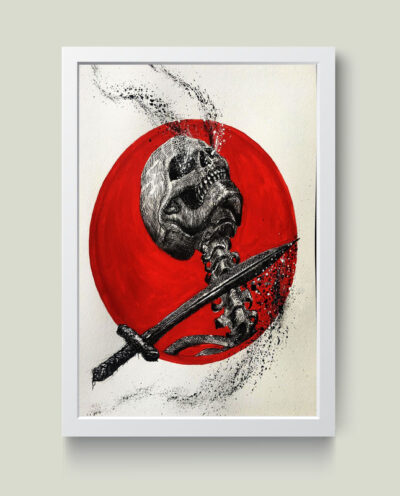تابلو مدل Savage Art کد S2524-w