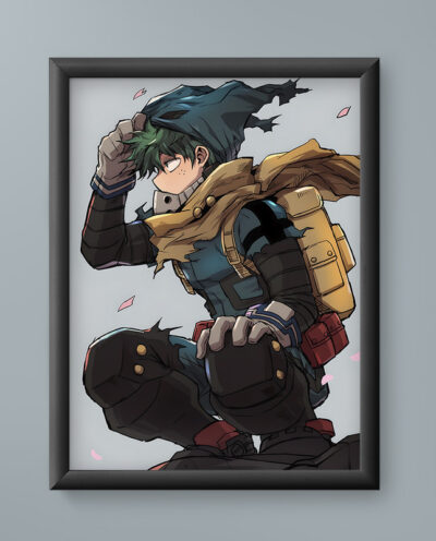 تابلو مدل انیمه ایزوکو میدوریا مای هیرو آکادمی Izuku Midoriya My Hero Academia anime 10