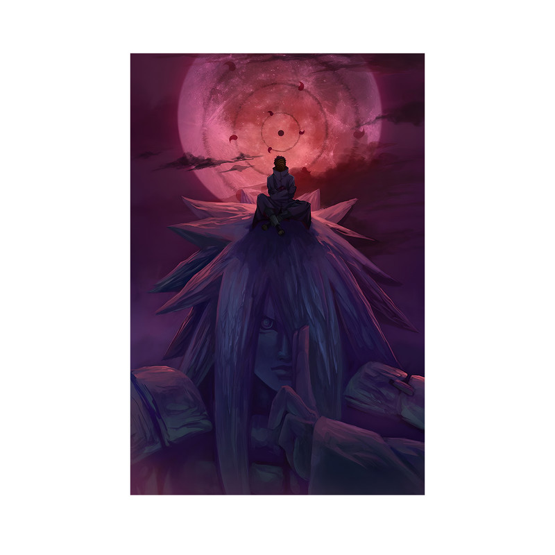 تابلو مدل انیمه اوبیتو اوچیها ناروتو Obito Uchiha naruto anime 17 - Image 2