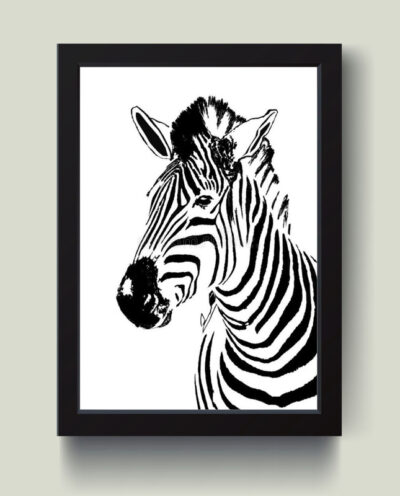تابلو مدل مینیمال ZEBRA کد S2508-b