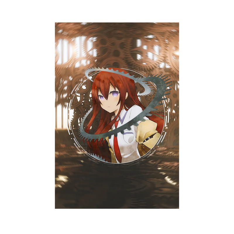 تابلو مدل انیمه کوریسو ماکیسه اشتاینز گیت Kurisu Makise SteinsGate anime 16 - Image 2