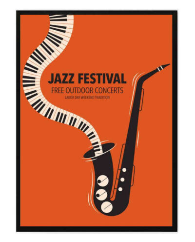 تابلو مدل Outdoor Jazz کد 248901748
