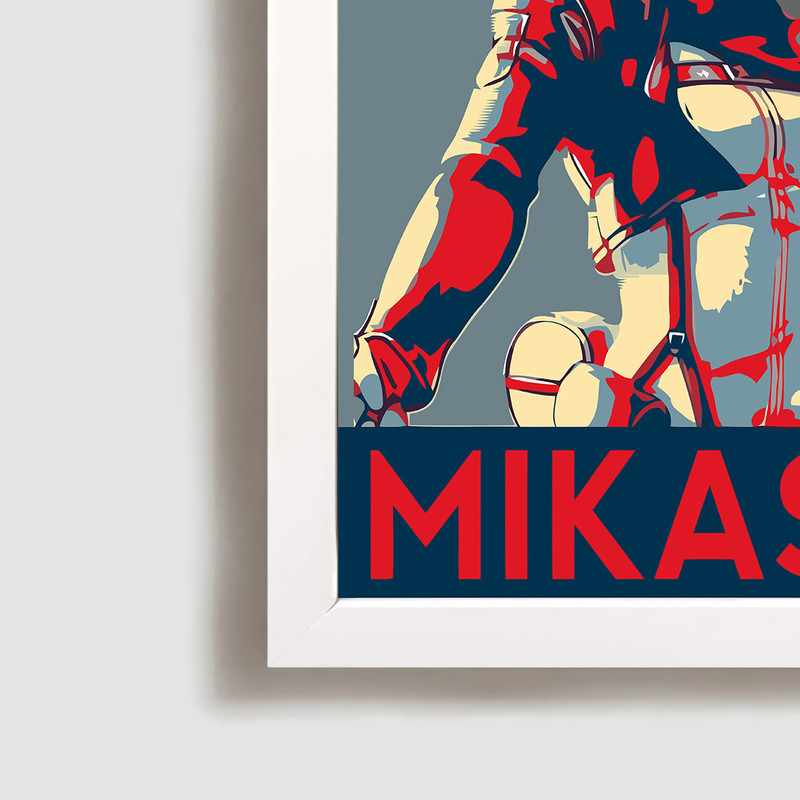 تابلو مدلattack on titan mikasa W501 - Image 4