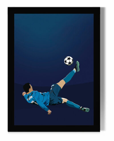تابلو مدل دیواری طرح رونالدو Ronaldo کد FD433