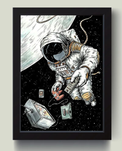 تابلو مدل فضانورد Space کد MJ131317
