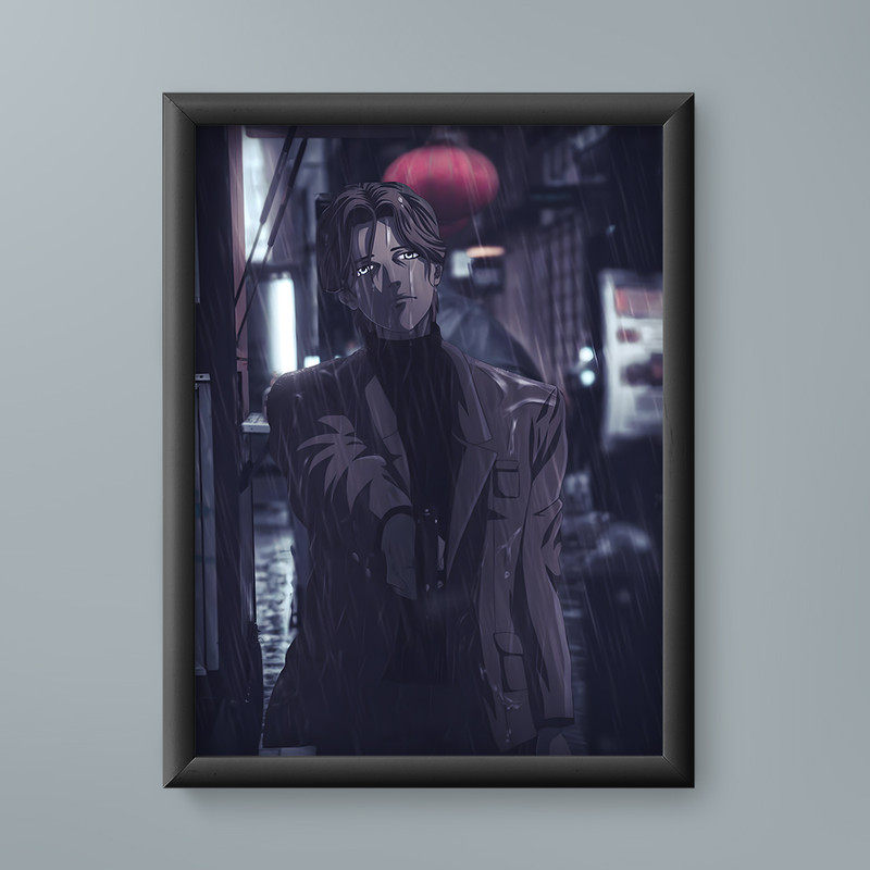 تابلو مدل انیمه یوهان لیبرت مانستر Johan Liebert Monster anime 10