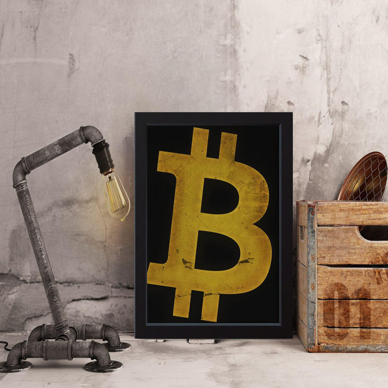 تابلو مدل Bitcoin بیت کوین M1405-b - Image 4