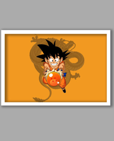 تابلو مدل انیمه توپ اژدها Dragon ball کد LA-G10721