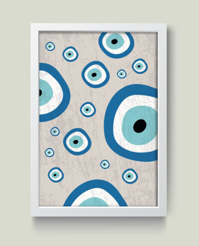 تابلو مدل Evil Eye کد m2605-w