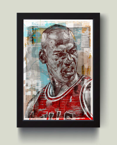 تابلو مدل مایکل جردن Michel jordan کدS1637-b
