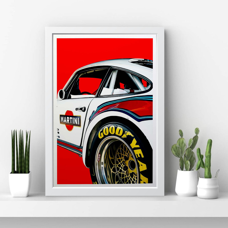 تابلو مدل Sport Car کد m2483-w - Image 4