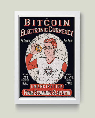 تابلو مدل the Bitcoin کد m2510-w