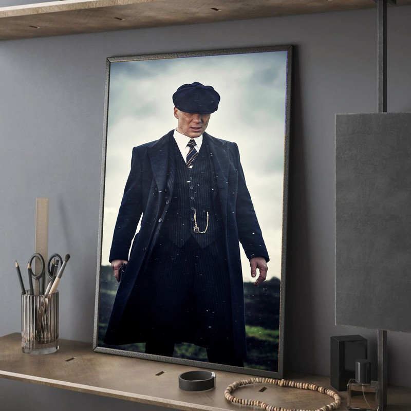 تابلو مدل دکوراتیو تام شلبی Peaky blinders کد G10-02