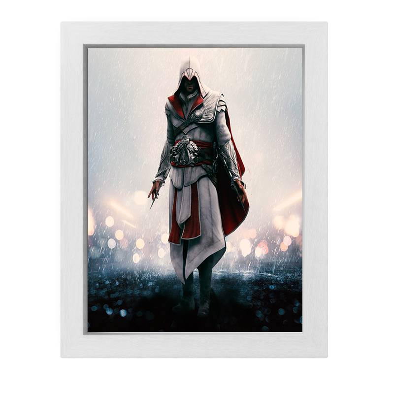 تابلو طرح بازی اساسینز کرید مدل Assassins Creed The Ezio Collectionمدل 1