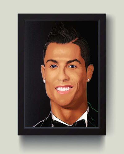 تابلو مدل رونالدو CR7 کد m2421-b