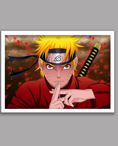 تابلو مدل انیمه ناروتو Naruto کد LA-G10394