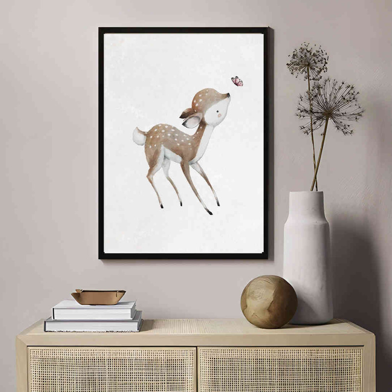 تابلو مدل Deer poster کد 248901959 - Image 3