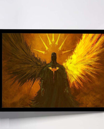 تابلو مدل batman between light and darkness کد F-11003مدل 1