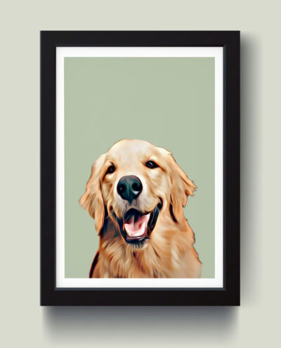 تابلو مدل Minimall Doggs کد m2431-b