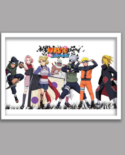 تابلو مدل انیمه ناروتو Naruto کد LA-G10395