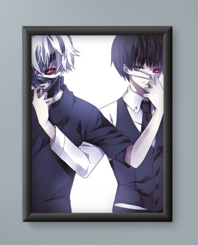 تابلو مدل انیمه کن کانکی توکیو غول Ken Kaneki Tokyo Ghoul anime 04