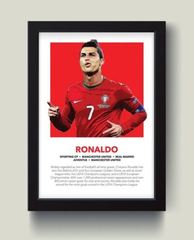تابلو مدل رونالدو Ronaldo کد G14-13