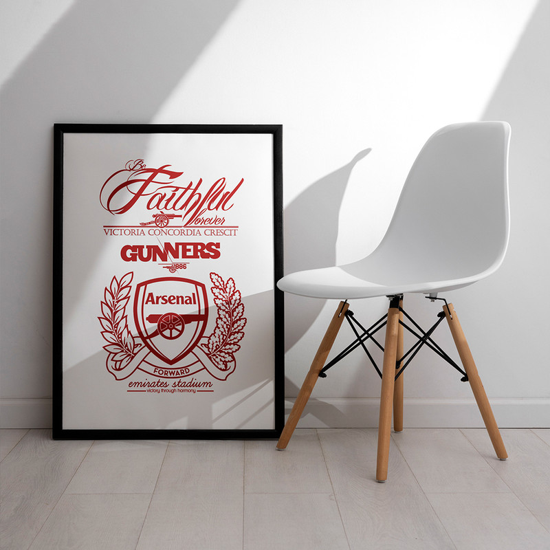 تابلو مدل دیواری طرح آرسنال Arsenal کد FD539 - Image 3