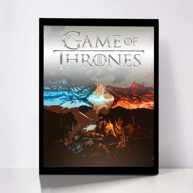 تابلو مدل Game of Thrones کد F-2283