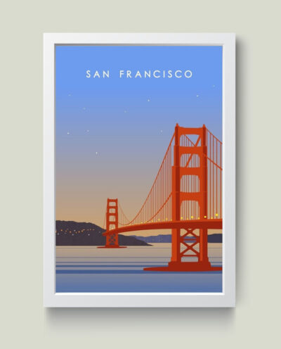 تابلو مدل سان فرانسیسکو San Francisco کد m2478-w