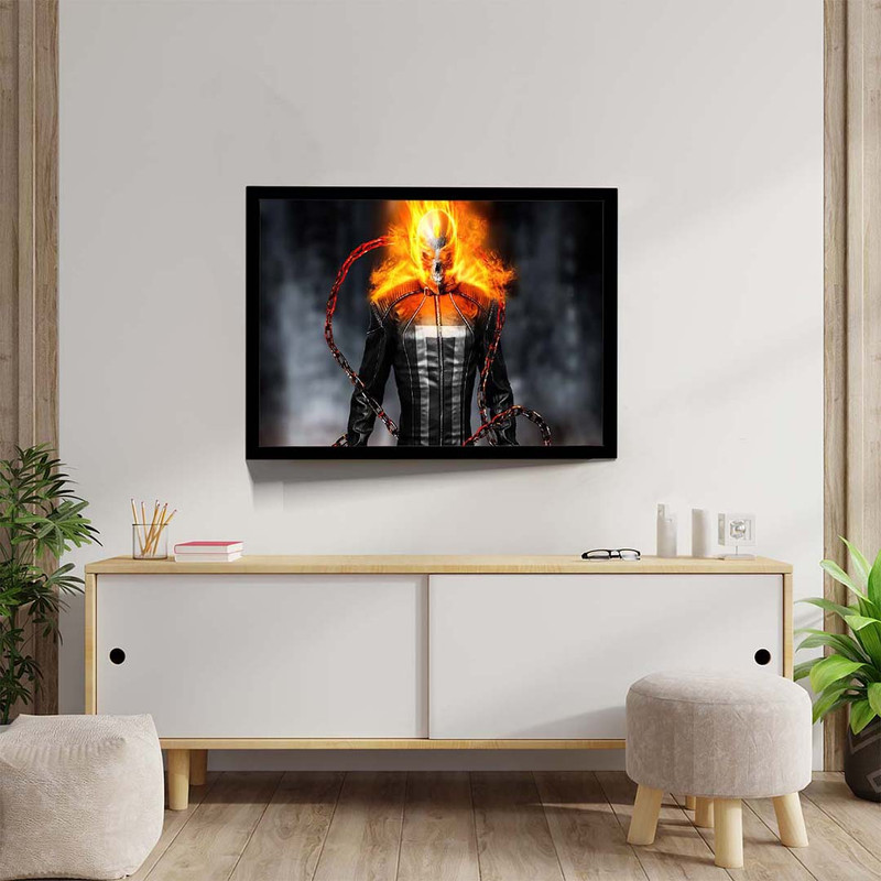 تابلو مدل ghost rider fire کد F-12036 - Image 4
