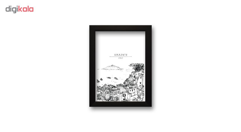 تابلو هیلما گالری کد HAP1736 BLACK - Image 2