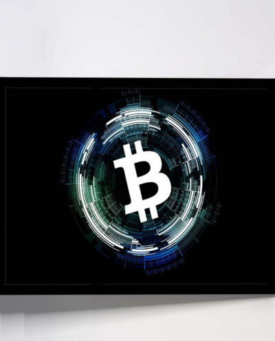 تابلو مدل bitcoin logo کد F-11018