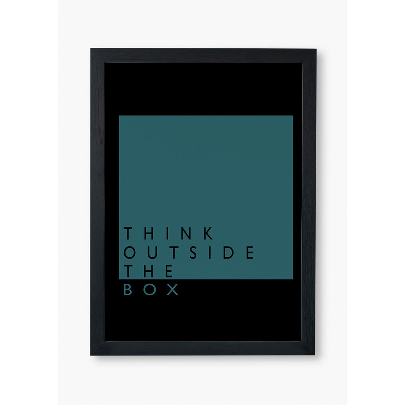 تابلو صبا طرح مدل Think outside the box - Image 2