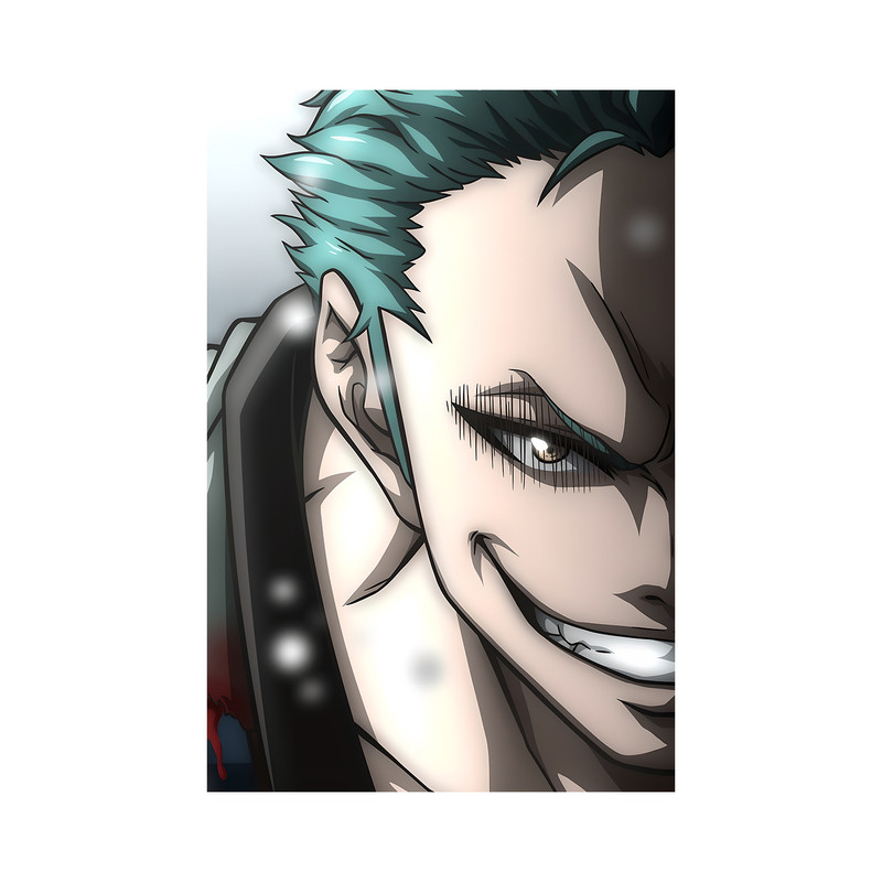 تابلو مدل انیمه زورو وان پیس Zoro One Piece anime 07 - Image 2