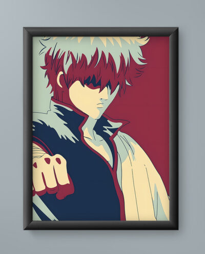 تابلو مدل انیمه ساکاتا گینتوکی گینتاما Sakata Gintoki Gintama anime 08