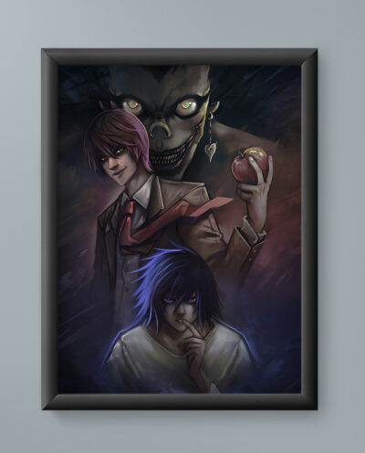 تابلو مدل انیمه دث نوت Death note anime 10