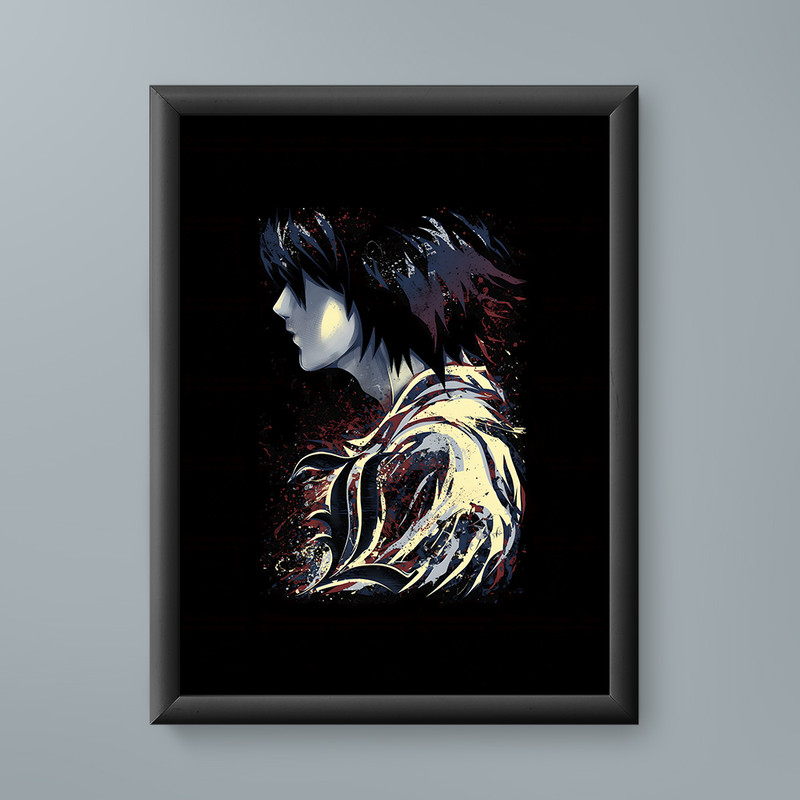 تابلو مدل انیمه ال دث نوت L Death note anime 15