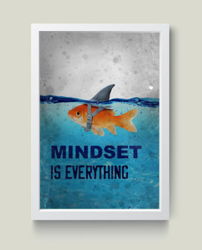 تابلو مدل دکوراتیو انگیزشی Mindset کدG10-16