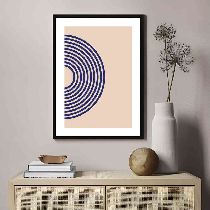 تابلو مدل Blue circular کد 248901928 - Image 2
