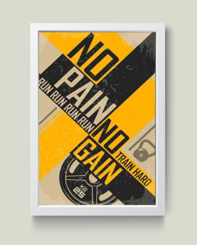 تابلو مدل دکوراتیو انگیزشی No painکدG10-17