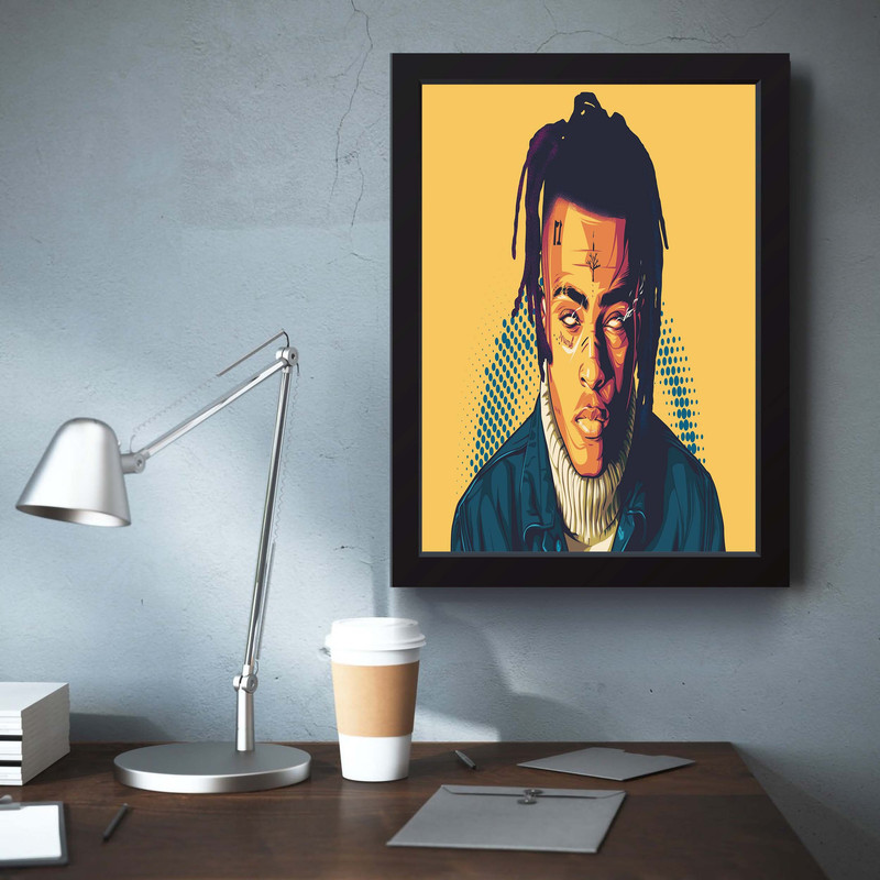 تابلو مدل تنتاسیون Xxxtentacion کدm2403-b - Image 4