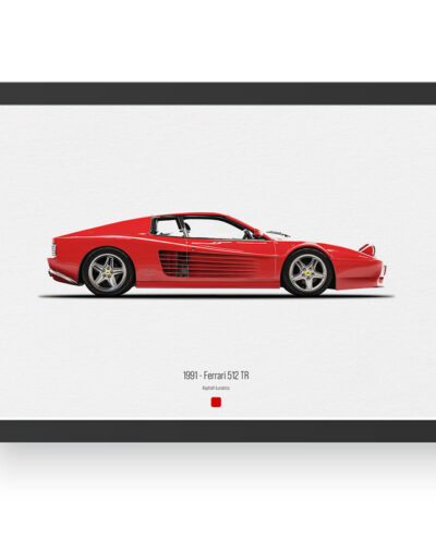 تابلو مدل Ferrari 512 TR 1991مدل 1